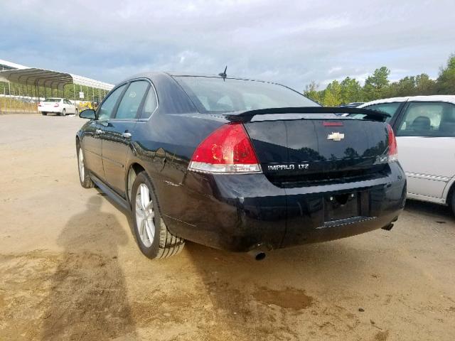 2G1WC5E36D1145418 - 2013 CHEVROLET IMPALA LTZ BLACK photo 3