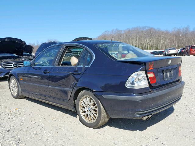 WBAAM533XXFR01764 - 1999 BMW 328 I AUTO BLUE photo 3