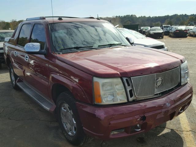 3GYEK62NX4G198674 - 2004 CADILLAC ESCALADE E RED photo 1