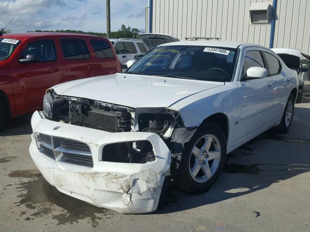 2B3CA3CV3AH312797 - 2010 DODGE CHARGER SX WHITE photo 2