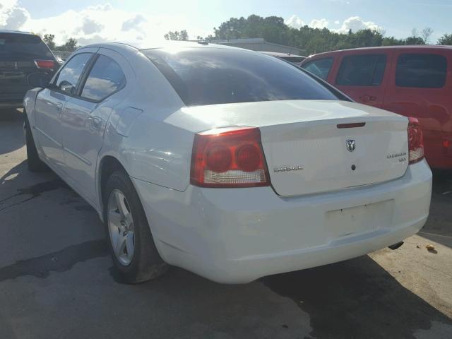 2B3CA3CV3AH312797 - 2010 DODGE CHARGER SX WHITE photo 3