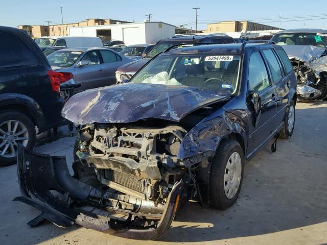 WVWRK61J73W247982 - 2003 VOLKSWAGEN JETTA GL BLUE photo 2