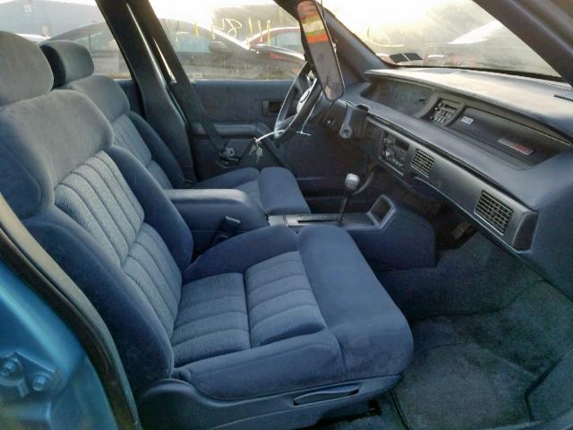 2G1WN54T6P9163418 - 1993 CHEVROLET LUMINA EUR BLUE photo 5