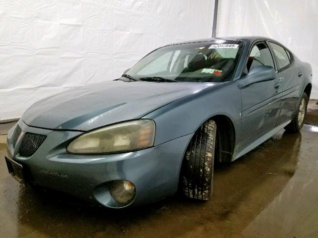 2G2WP552361153759 - 2006 PONTIAC GRAND PRIX BLUE photo 2