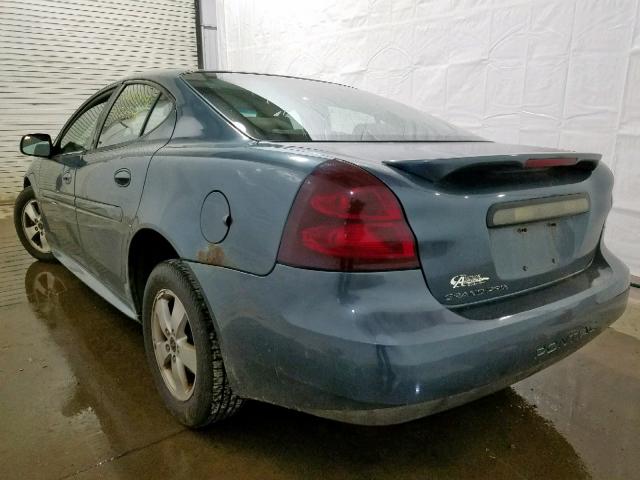 2G2WP552361153759 - 2006 PONTIAC GRAND PRIX BLUE photo 3