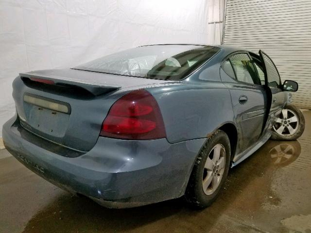 2G2WP552361153759 - 2006 PONTIAC GRAND PRIX BLUE photo 4