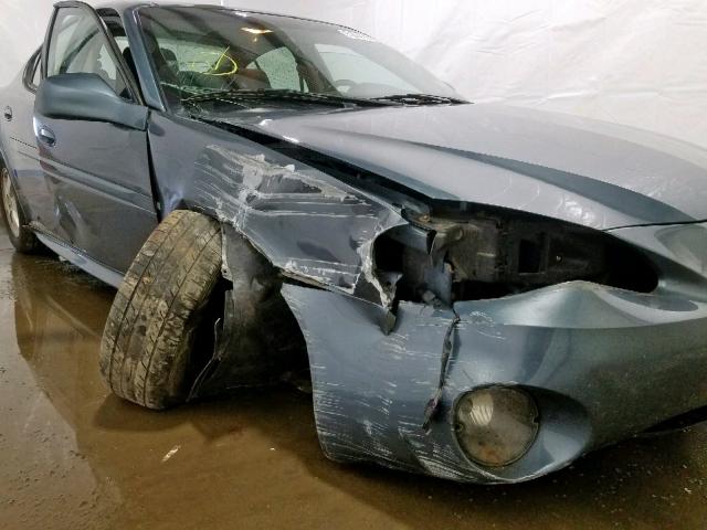 2G2WP552361153759 - 2006 PONTIAC GRAND PRIX BLUE photo 9