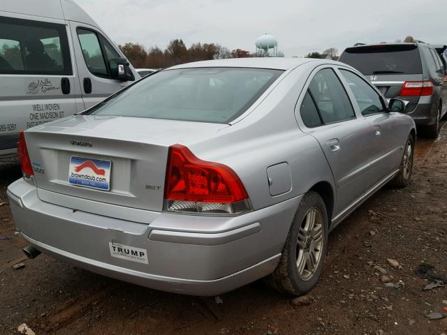 YV1RS592462510412 - 2006 VOLVO S60 2.5T SILVER photo 4