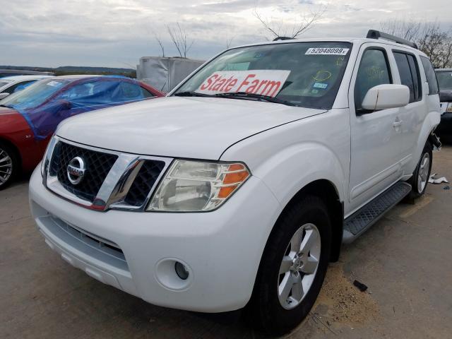 5N1AR1NN9CC617528 - 2012 NISSAN PATHFINDER WHITE photo 2