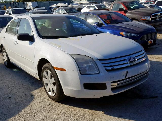 3FAHP06Z77R180145 - 2007 FORD FUSION S WHITE photo 1