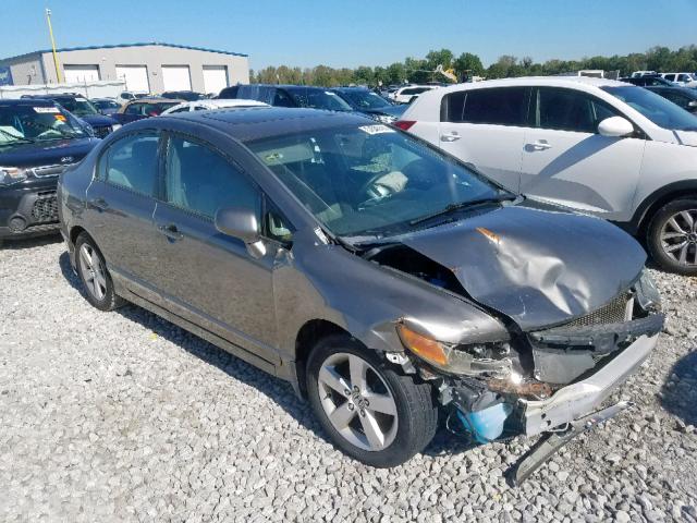 1HGFA16838L061350 - 2008 HONDA CIVIC EX BLUE photo 1