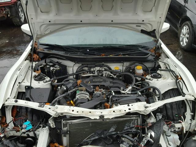 JF1ZNAA10E9701670 - 2014 TOYOTA SCION FR-S WHITE photo 7