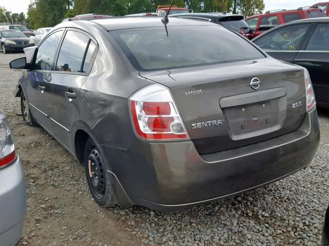 3N1AB61E27L687526 - 2007 NISSAN SENTRA 2.0 BROWN photo 3