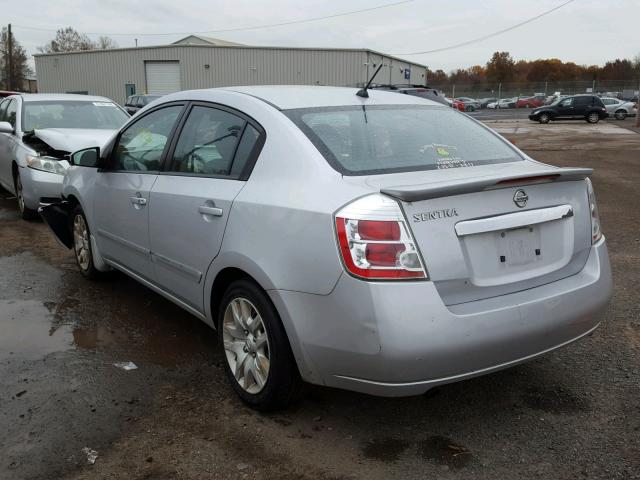 3N1AB6AP7BL664298 - 2011 NISSAN SENTRA 2.0 SILVER photo 3