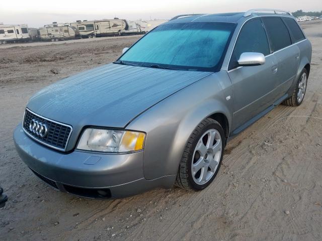 WAUXU64B42N099040 - 2002 AUDI S6 AVANT Q SILVER photo 2