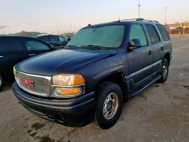 1GKEK63U24J102485 - 2004 GMC YUKON DENA BLACK photo 2