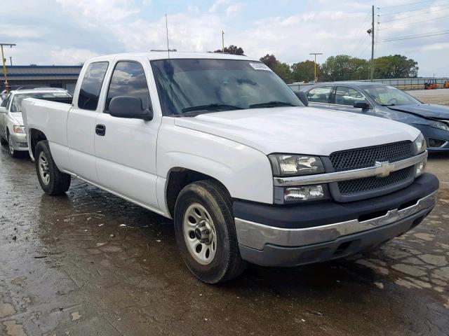 1GCEC19X25Z179289 - 2005 CHEVROLET SILVERADO WHITE photo 1