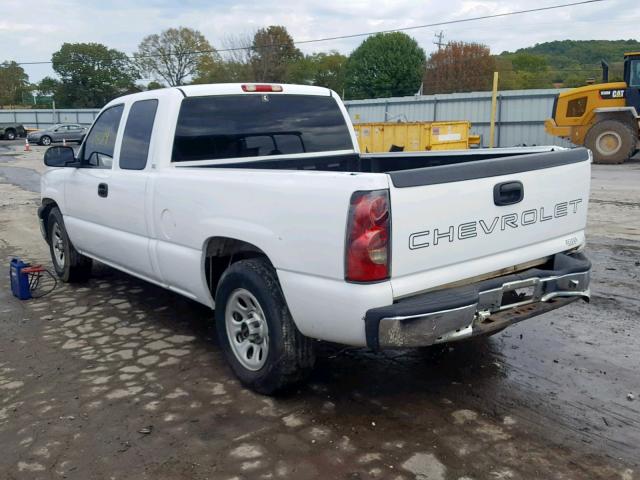 1GCEC19X25Z179289 - 2005 CHEVROLET SILVERADO WHITE photo 3