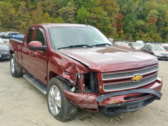 1GCRKTE71DZ163802 - 2013 CHEVROLET SILVERADO RED photo 1