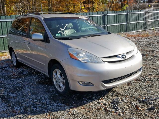 5TDZA22C46S423404 - 2006 TOYOTA SIENNA XLE SILVER photo 1