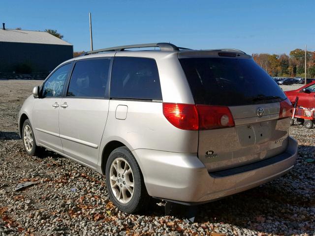 5TDZA22C46S423404 - 2006 TOYOTA SIENNA XLE SILVER photo 3