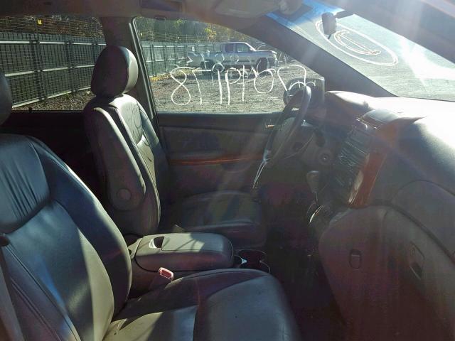 5TDZA22C46S423404 - 2006 TOYOTA SIENNA XLE SILVER photo 5