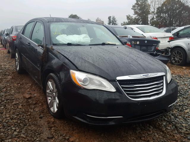 1C3CCBAB5CN317204 - 2012 CHRYSLER 200 LX BLACK photo 1