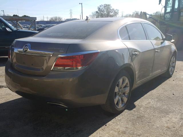 1G4GE5EV8AF113108 - 2010 BUICK LACROSSE C BROWN photo 4