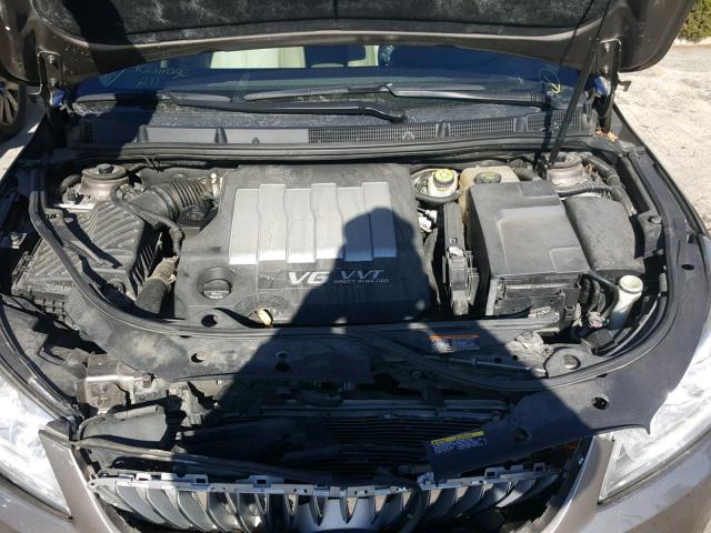 1G4GE5EV8AF113108 - 2010 BUICK LACROSSE C BROWN photo 7