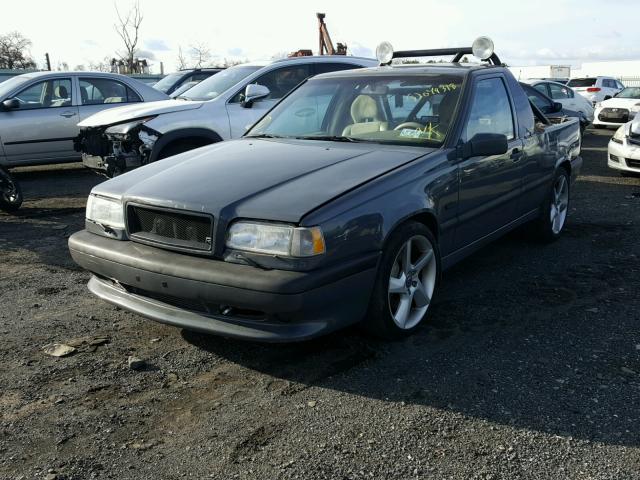 YV1LW5821T2248517 - 1996 VOLVO 850 R GRAY photo 2