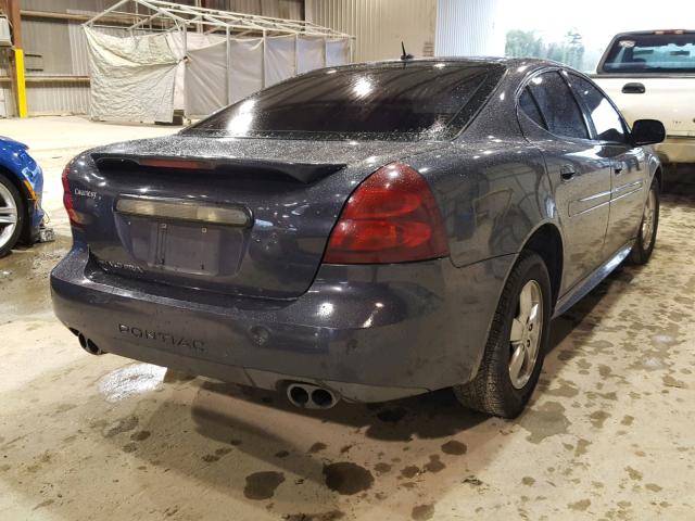 2G2WP582781194376 - 2008 PONTIAC GRAND PRIX CHARCOAL photo 4