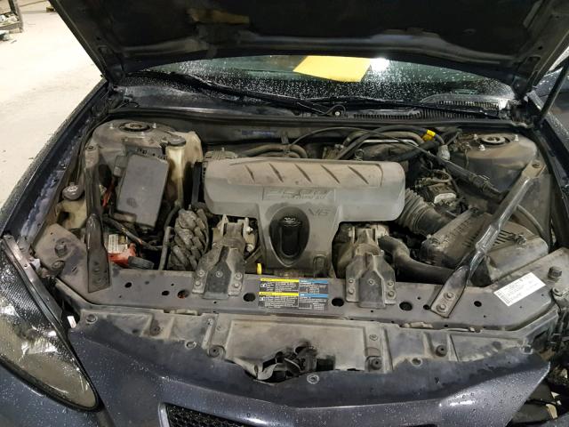 2G2WP582781194376 - 2008 PONTIAC GRAND PRIX CHARCOAL photo 7