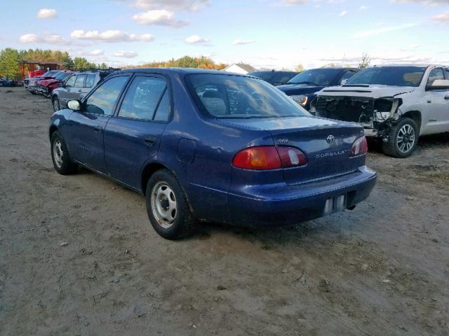 2T1BR12E5YC383304 - 2000 TOYOTA COROLLA VE BLUE photo 3