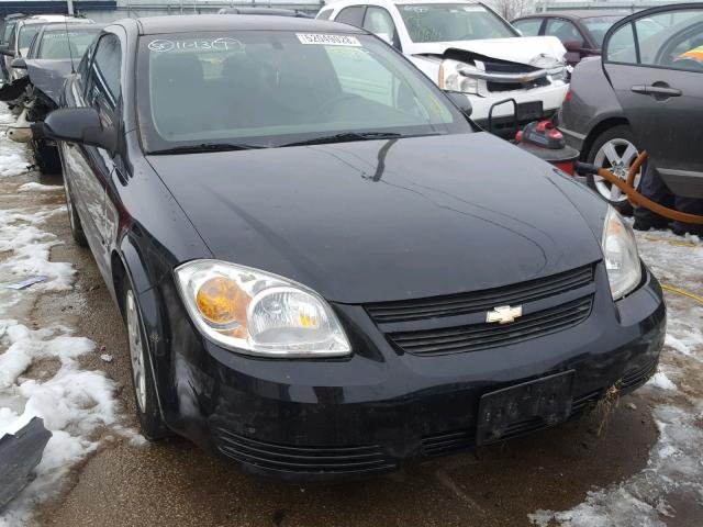 1G1AT18H897272773 - 2009 CHEVROLET COBALT LT BLACK photo 1