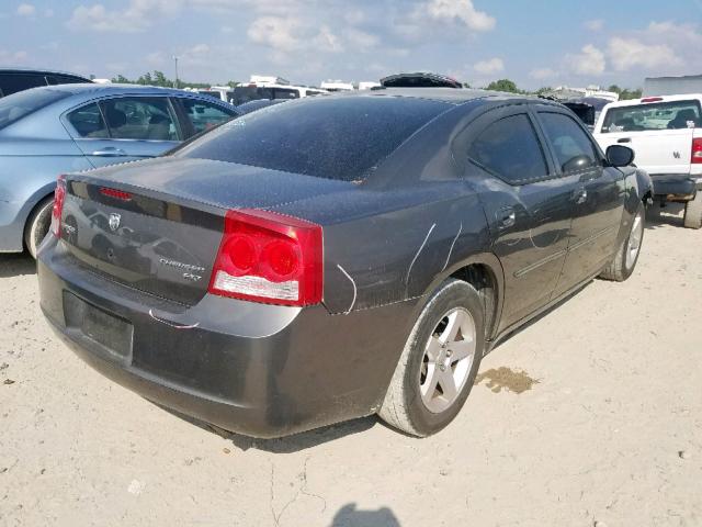 2B3CA3CV7AH147577 - 2010 DODGE CHARGER SX GRAY photo 4