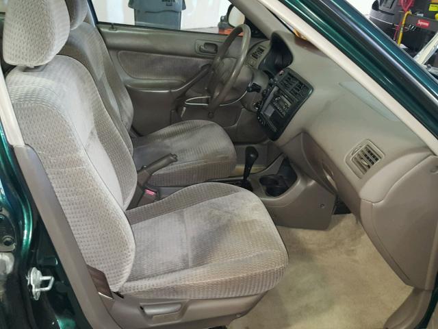 2HGEJ6618YH514595 - 2000 HONDA CIVIC BASE 绿色 照片 5