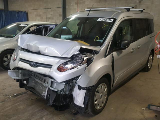 NM0GS9F77J1364247 - 2018 FORD TRANSIT CO SILVER photo 2