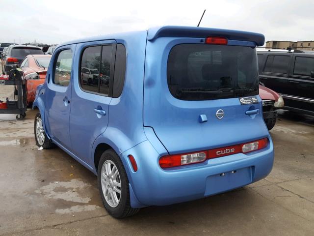 JN8AZ2KR3CT255685 - 2012 NISSAN CUBE BASE BLUE photo 3