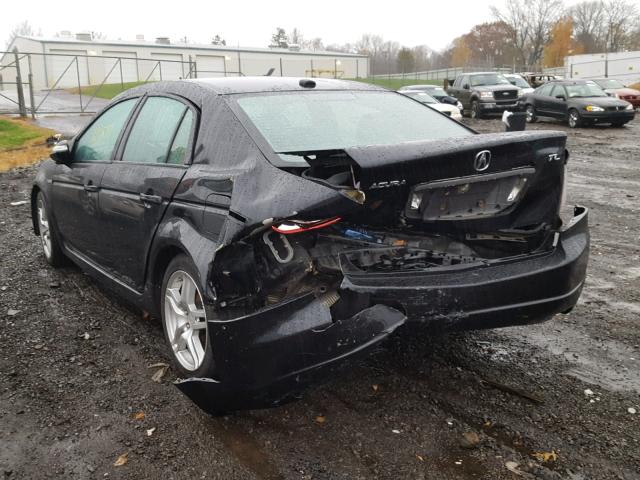 19UUA66237A012630 - 2007 ACURA TL BLACK photo 3