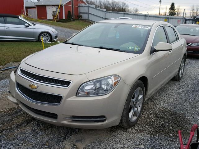 1G1ZH57B19F215085 - 2009 CHEVROLET MALIBU 1LT 金色 照片 2
