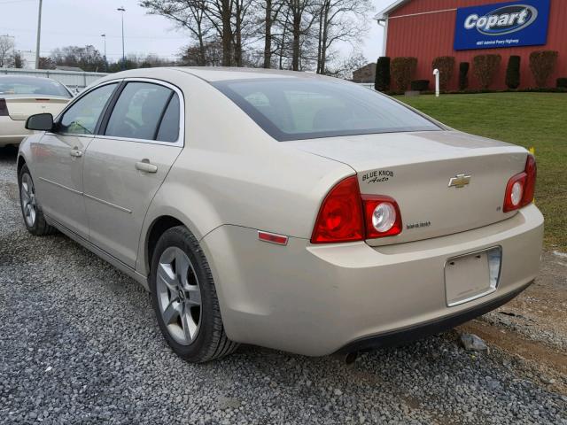 1G1ZH57B19F215085 - 2009 CHEVROLET MALIBU 1LT 金色 照片 3
