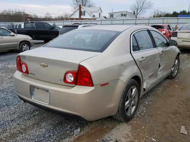 1G1ZH57B19F215085 - 2009 CHEVROLET MALIBU 1LT 金色 照片 4