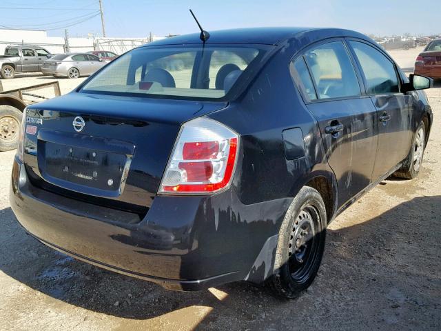 3N1AB61EX9L651439 - 2009 NISSAN SENTRA 2.0 BLACK photo 4