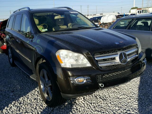 4JGBF71E29A447975 - 2009 MERCEDES-BENZ GL 450 4MA BLACK photo 1