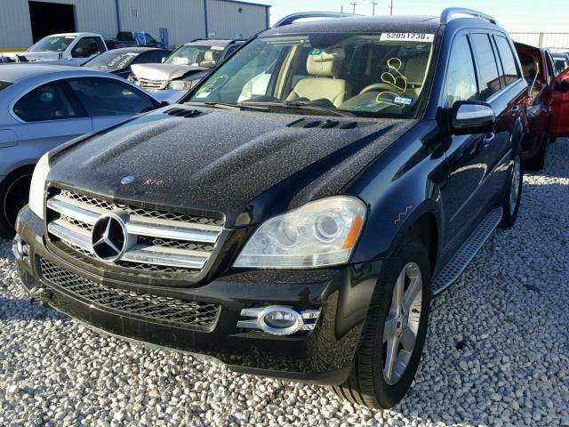 4JGBF71E29A447975 - 2009 MERCEDES-BENZ GL 450 4MA BLACK photo 2