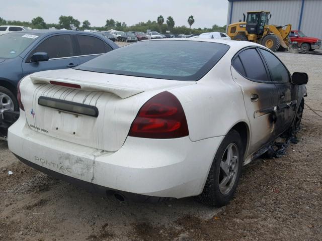 2G2WP522151202802 - 2005 PONTIAC GRAND PRIX WHITE photo 4