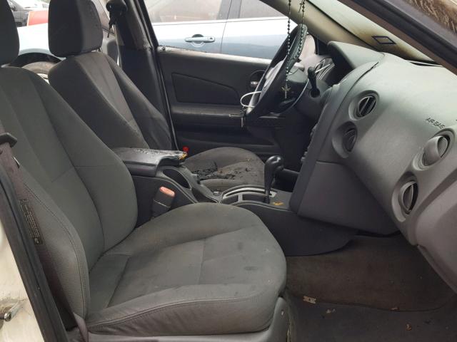 2G2WP522151202802 - 2005 PONTIAC GRAND PRIX WHITE photo 5