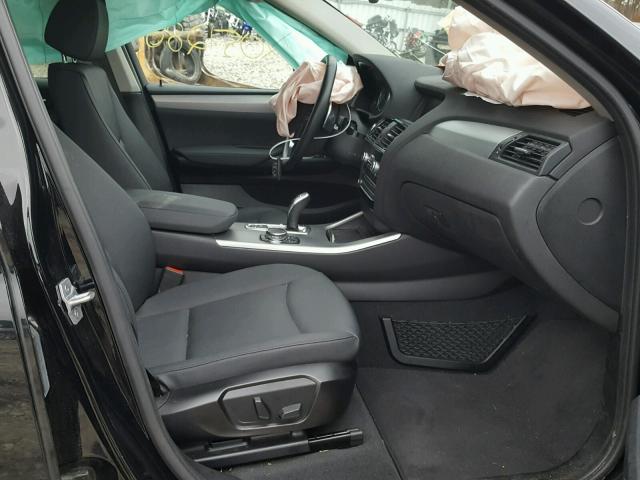 5UXXW3C57G0R20917 - 2016 BMW X4 XDRIVE2 BLACK photo 5