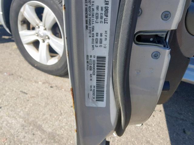 1B3CB4HA3AD545228 - 2010 DODGE CALIBER SX SILVER photo 10