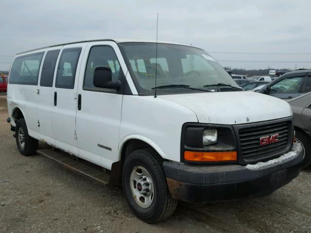 1GJHG39U551138987 - 2005 GMC SAVANA G35 WHITE photo 1